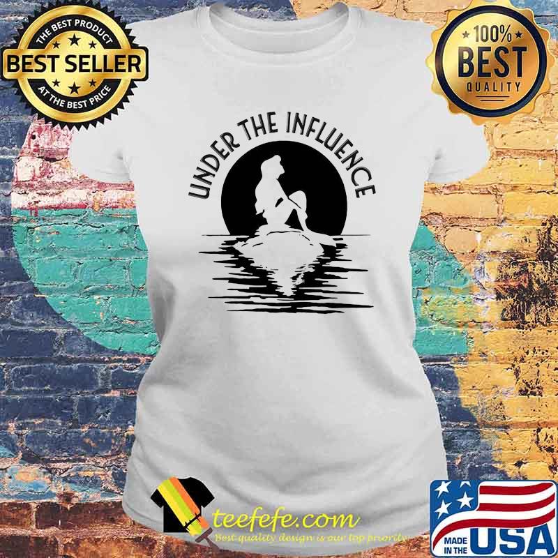 Under the influence mermaid moon Laides tee Under the influence mermaid moon Laides tee