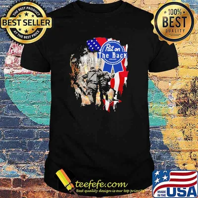 Veteran Pat On The Back American Flag Shirt