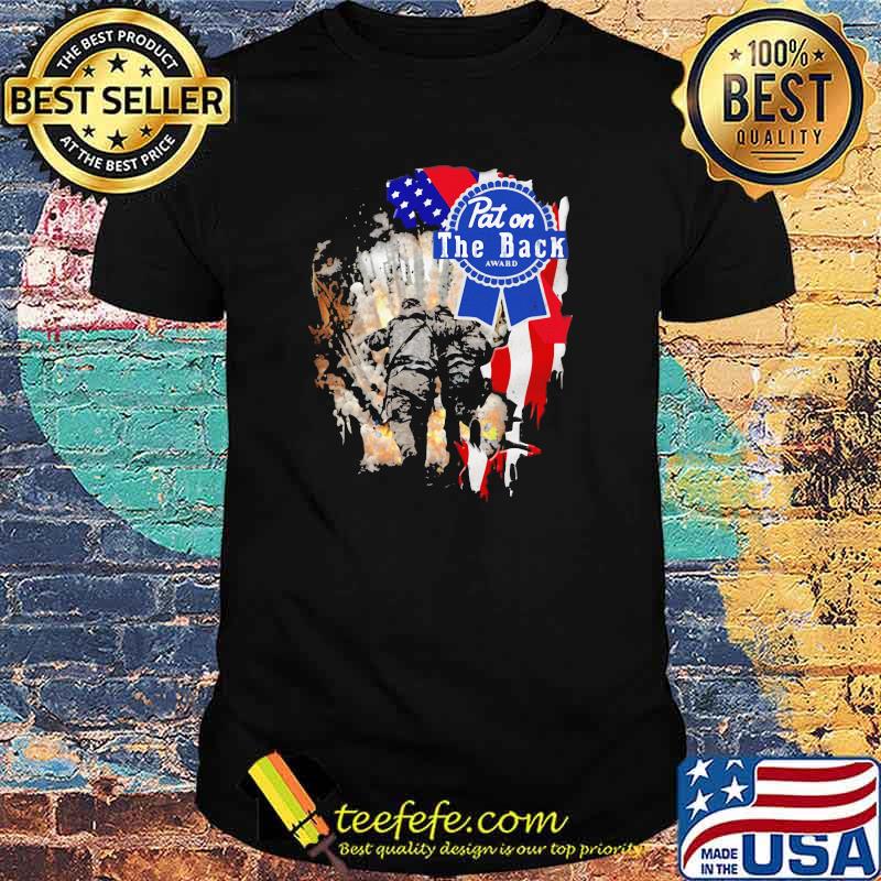 Veteran Pat On The Back American Flag Shirt