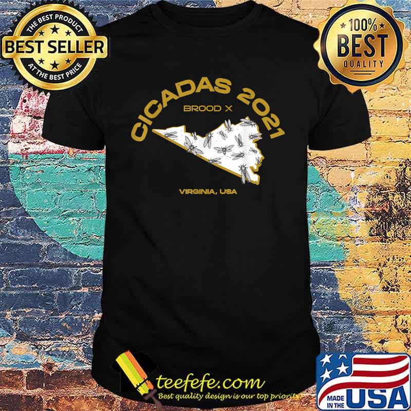 Virgina Brood X Cicada Invasion 2021 T-Shirt