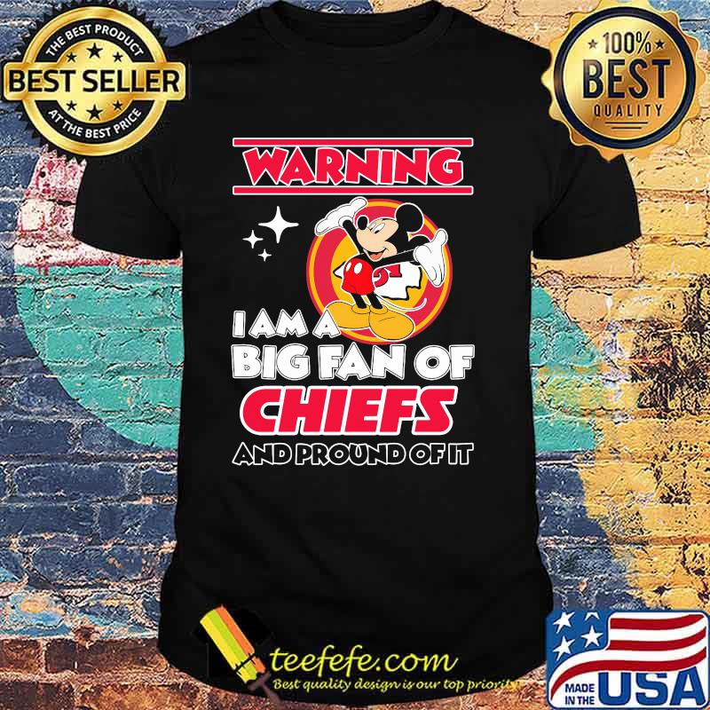 Warning I Am A Big Fan Of Bears And Pround Of It Mickey Shirt