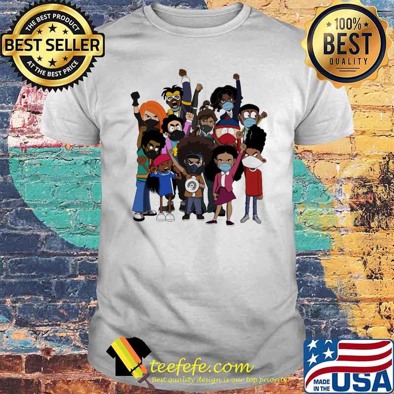 We are black classic mask shirt