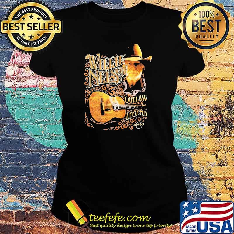 Willie Nelson Outlaw legend Shirt Ladies tee Willie Nelson Outlaw legend Shirt Ladies tee