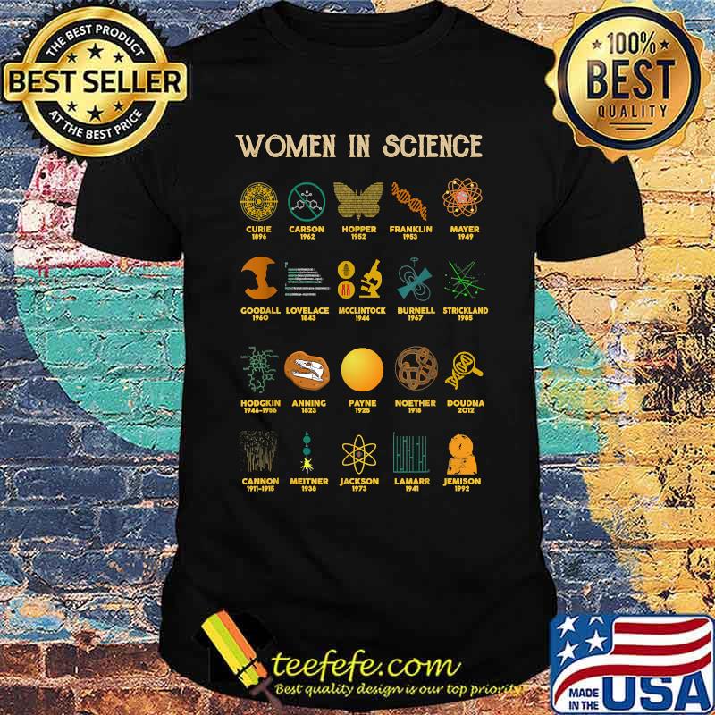 Women In Science Year Of Accomplishments Shirt