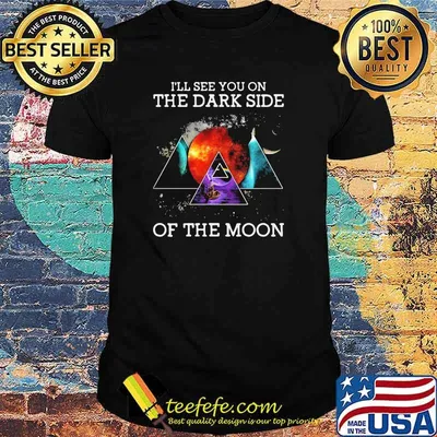 I will see you on the Dark Side of the moon Sun shirt