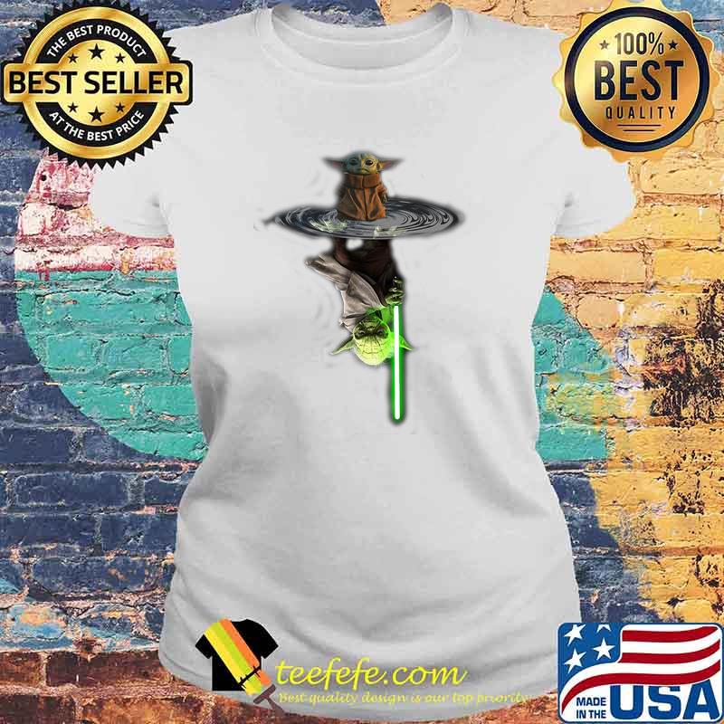 Yoda The Mandalorian Star Wars Shirt Laides tee Yoda The Mandalorian Star Wars Shirt Laides tee