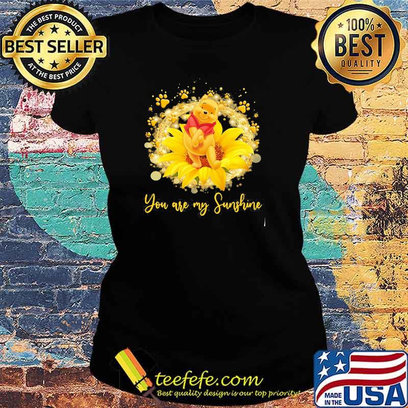 You are my sunshine pool bear flower Ladies tee You are my sunshine pool bear flower Ladies tee