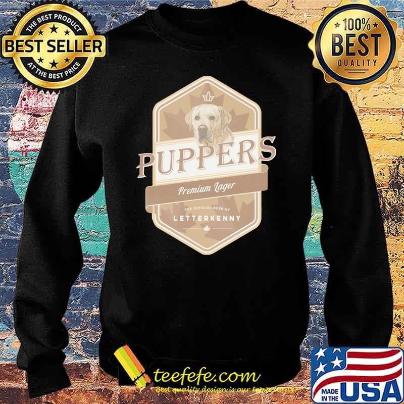 Puppers Premium Lager Letterkenny Dog Sweater Puppers Premium Lager Letterkenny Dog Sweater
