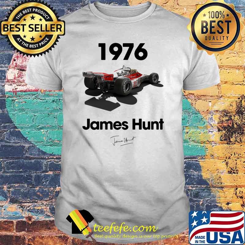 1976 James Hunt Car Shirt
