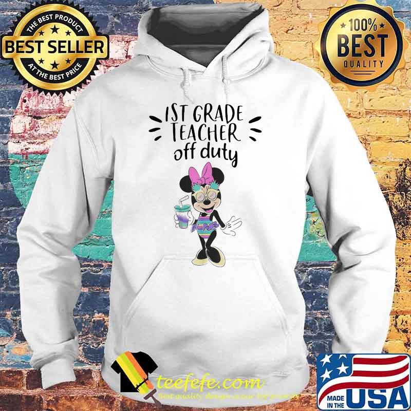 1st Grade Teacher Of Duty Mickey Coffee Shirt Hoodie 1st Grade Teacher Of Duty Mickey Coffee Shirt Hoodie