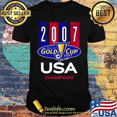 2007 concacaf gold cup usa champions shirt