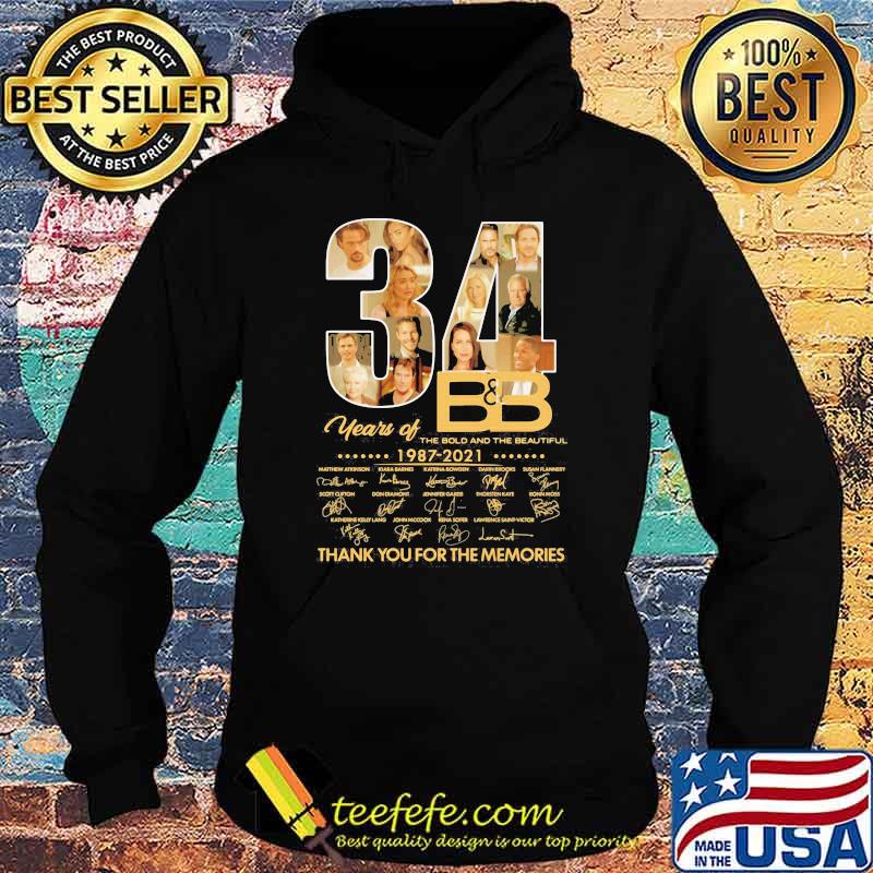 34 years of 1987 2021 thank you for the memories signature Hoodie 34 years of 1987 2021 thank you for the memories signature Hoodie
