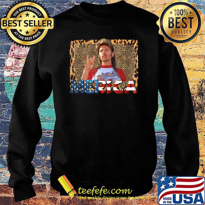 4th Of July Merica Leopard T-Shirt Sweater 4th Of July Merica Leopard T-Shirt Sweater