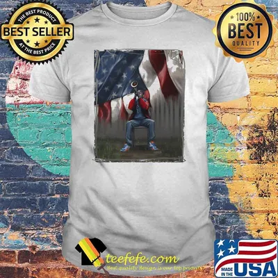 A Trumpet In Americas Park American Flag shirt