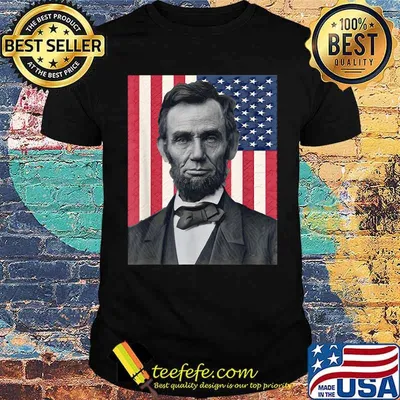 Abraham Abe Lincoln July 4th Holiday USA T-Shirt