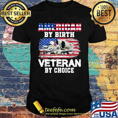 American By Birth Veteran By Choice Snoopy Shirt
