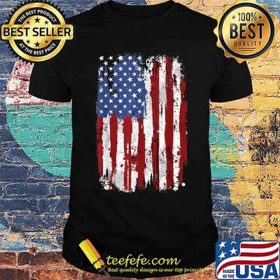 American Flag 4th of July T-Shirt