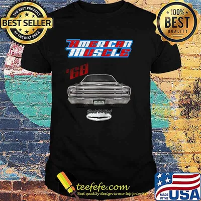 American Muscle Car Drag Racing Shirt