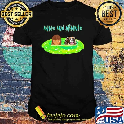 Anne And Minnie Dog Shirt