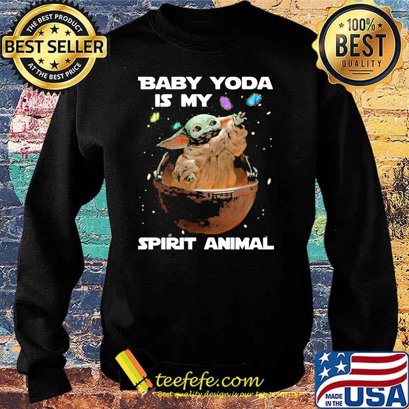 Baby yoda is my spirit animal s Sweater Baby yoda is my spirit animal s Sweater