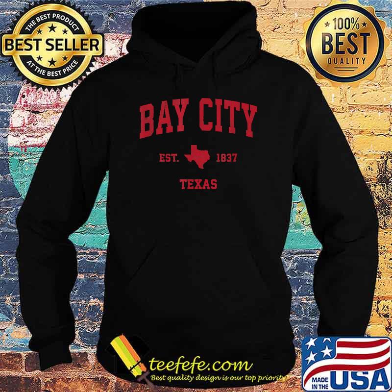 Bay City Texas TX Est 18437 Vintage Sports T-Shirt Hoodie Bay City Texas TX Est 18437 Vintage Sports T-Shirt Hoodie