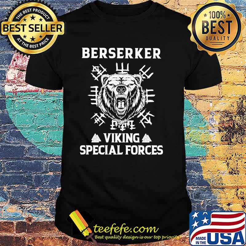 Berserker Viking Specical Forces Bear Viking Shirt Berserker Viking Specical Forces Bear Viking Shirt