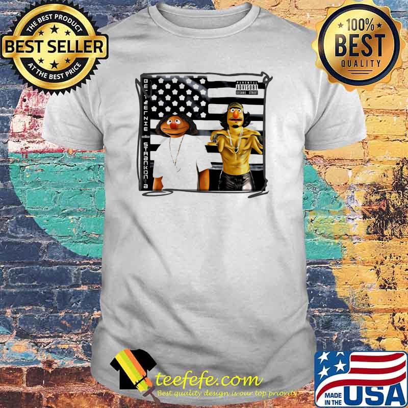Bert and Ernie american flag shirt