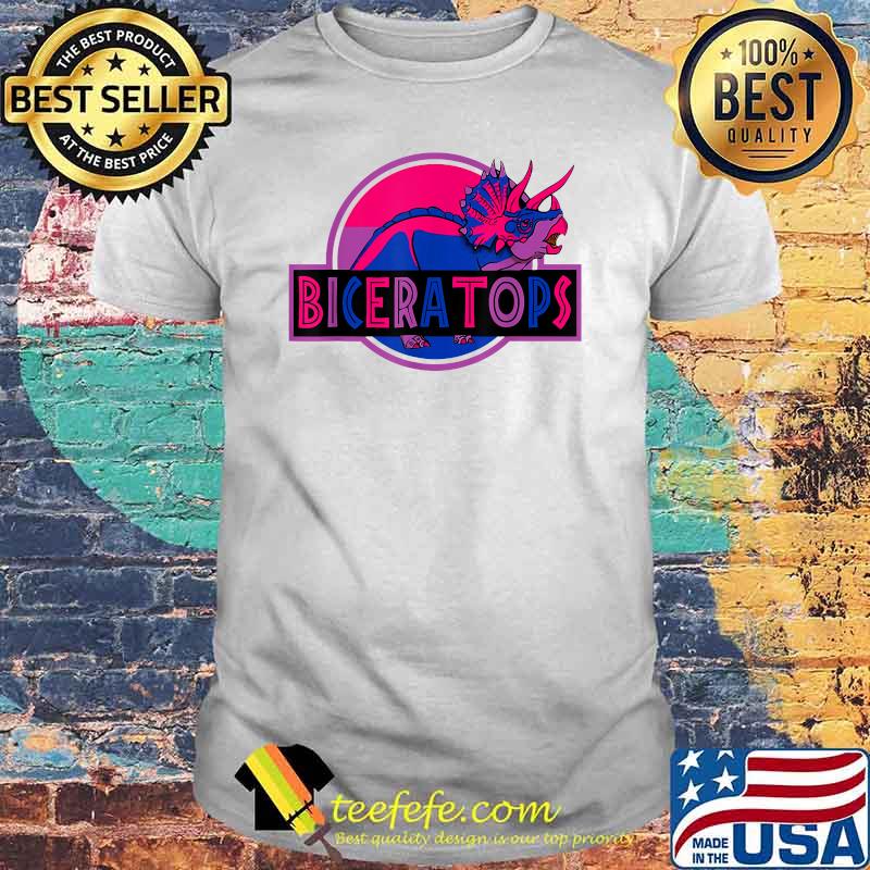 Biceratops Bisexual Ceratops Dinosaur T-Shirt