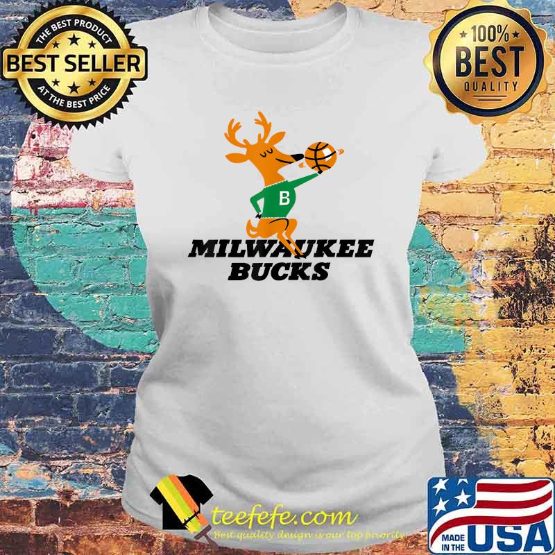 Bucks milwaukee raindeer T-Shirt Laides tee Bucks milwaukee raindeer T-Shirt Laides tee