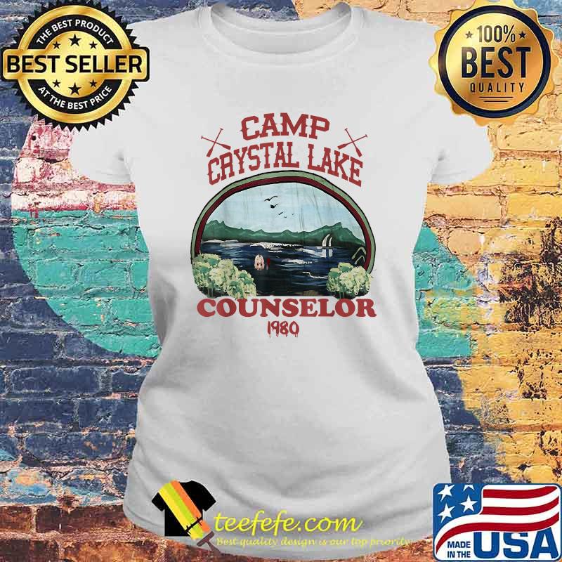 Camps Crystal Lake Counselor 1980 T-Shirt Laides tee Camps Crystal Lake Counselor 1980 T-Shirt Laides tee