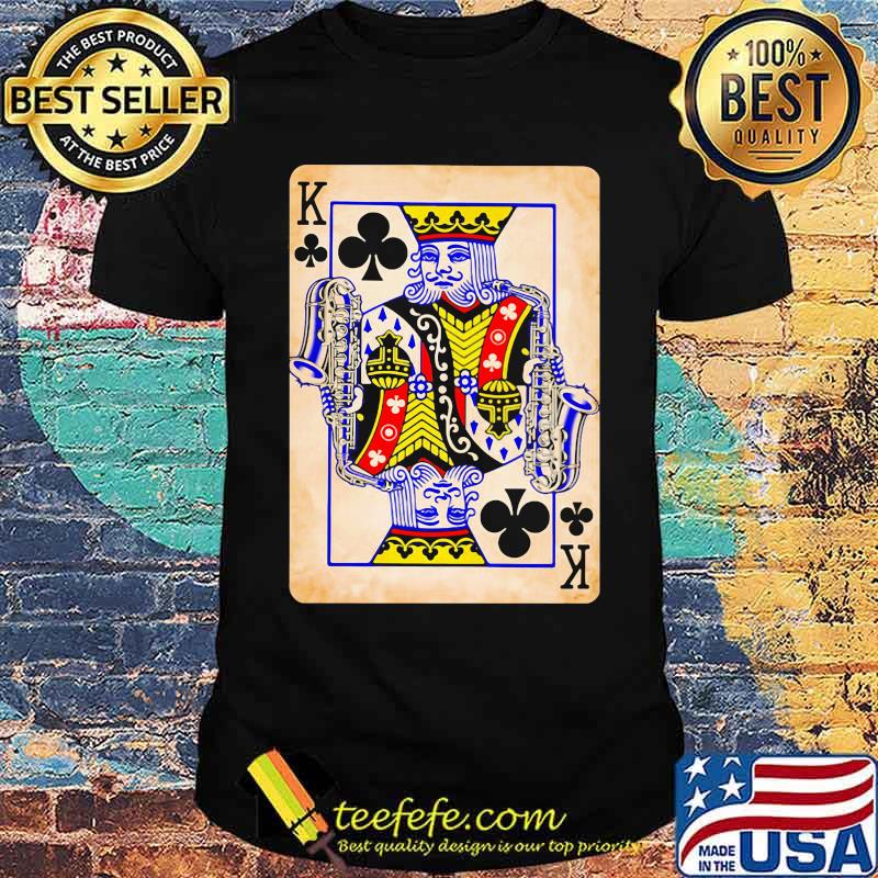Card saxophone K Shirt Card saxophone K Shirt