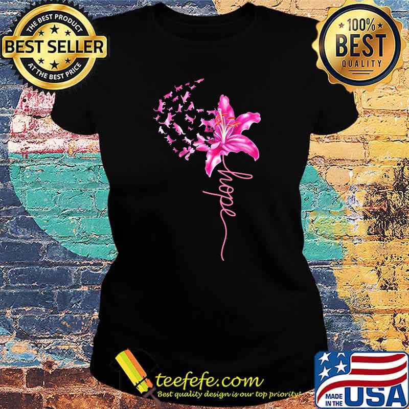 Cat Hope Flower Shirt Ladies tee Cat Hope Flower Shirt Ladies tee