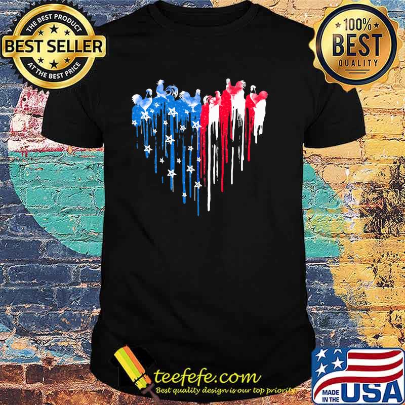 Chicken freedom colors chicken lovers Shirt