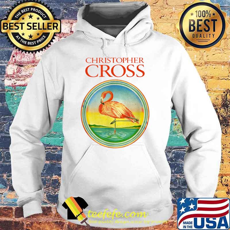 Christophers Flamingo Cross T-Shirt Hoodie Christophers Flamingo Cross T-Shirt Hoodie