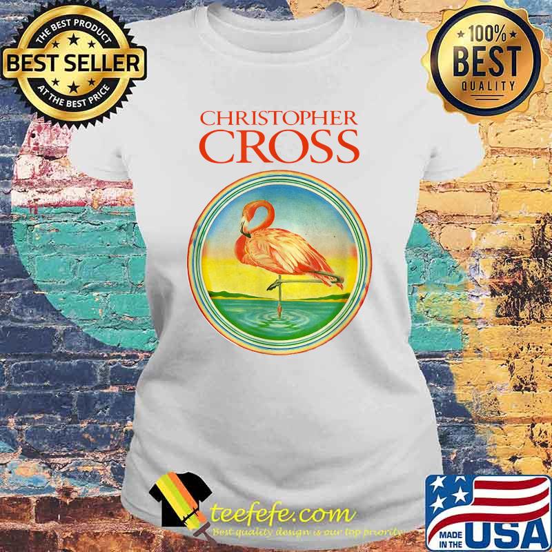 Christophers Flamingo Cross T-Shirt Laides tee Christophers Flamingo Cross T-Shirt Laides tee