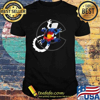 Colorado Lizards & Reptiles - Colorado Flag T-Shirt