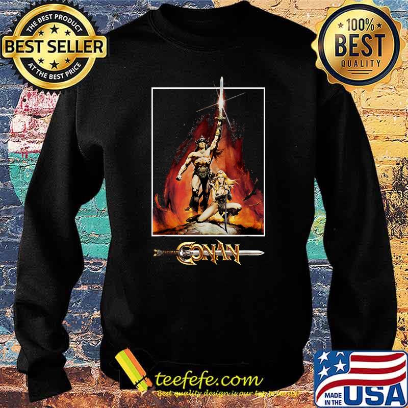 Conans The Barbarians T-Shirt Sweater Conans The Barbarians T-Shirt Sweater