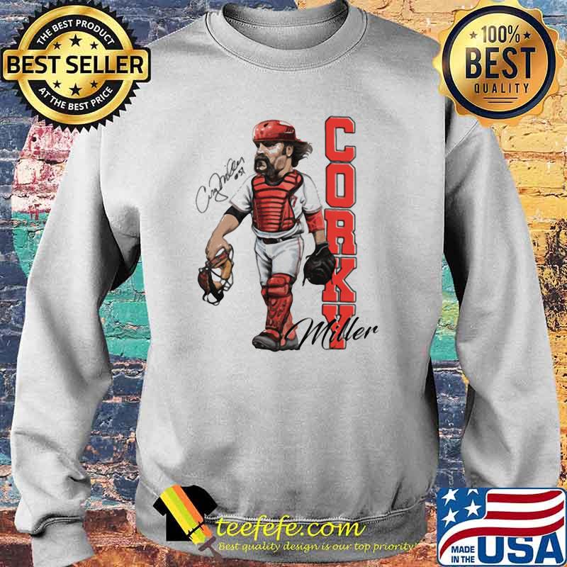 Corky miller signature player baseball Sweater Corky miller signature player baseball Sweater