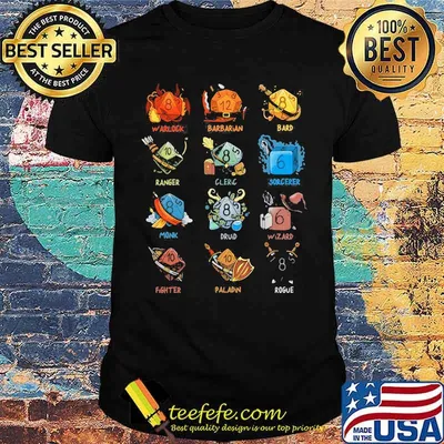 Cute Dice Classes Shirt