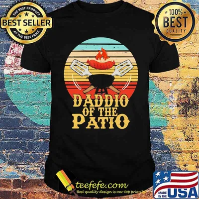 Daddio Of The Patio BBQ Vintage Shirt