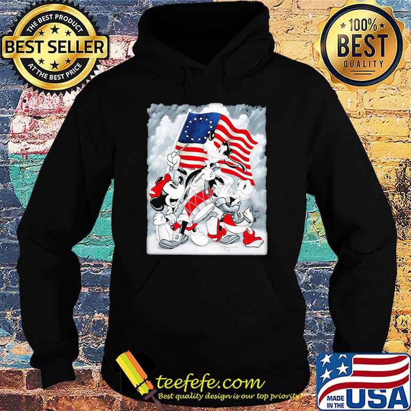 Disney mickey american flag 4th of july independence Hoodie Disney mickey american flag 4th of july independence Hoodie