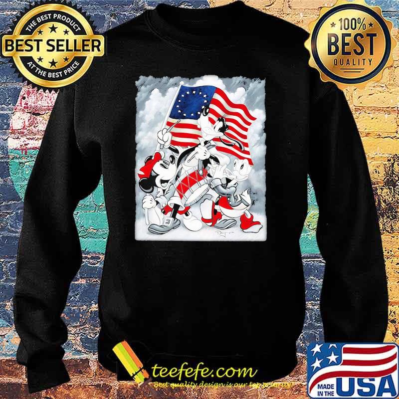 Disney mickey american flag 4th of july independence Sweater Disney mickey american flag 4th of july independence Sweater