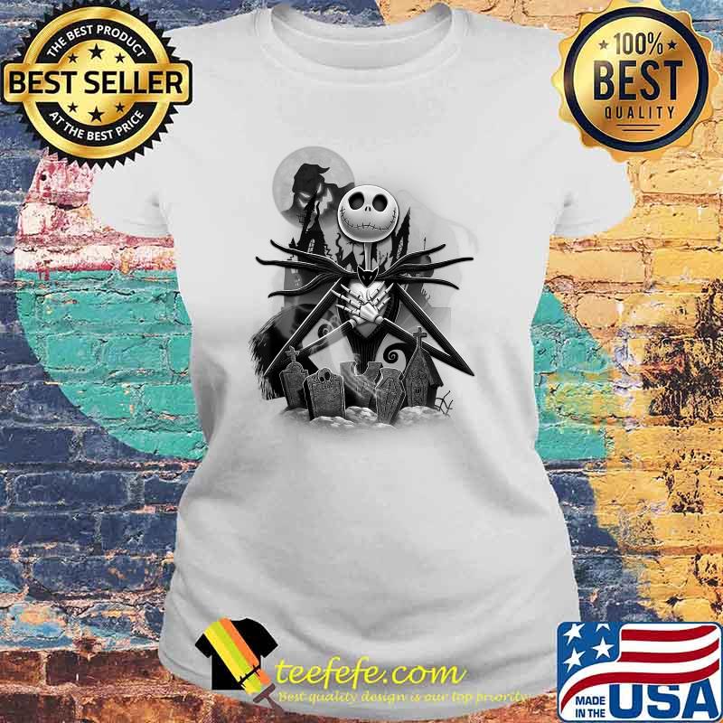 Disney Nightmare Before Christmas Jack T-Shirt Laides tee Disney Nightmare Before Christmas Jack T-Shirt Laides tee