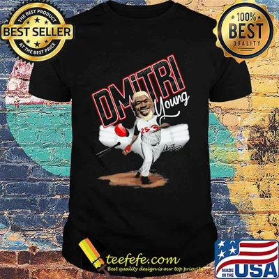 DMITRI young baseball shirt