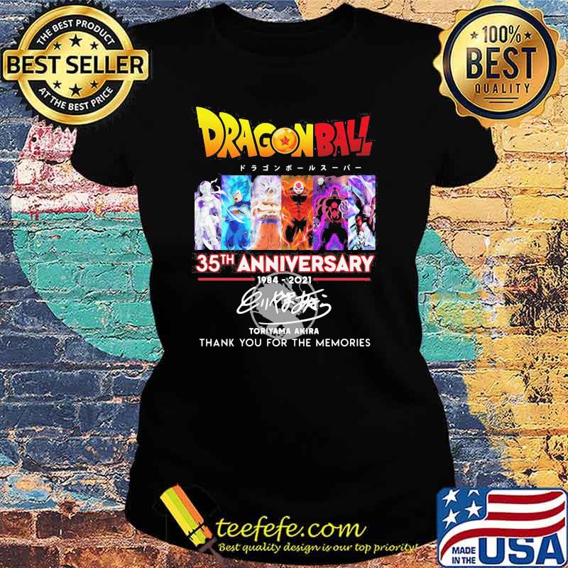 Dragon Ball 35th Anniversary Thank You For The Memories Shirt Teefefe