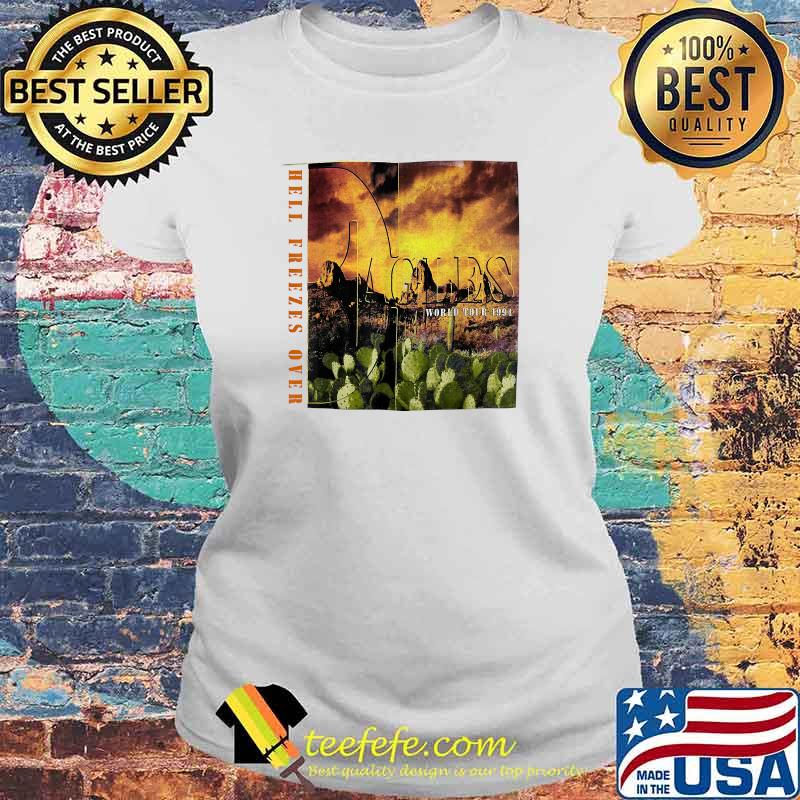 Eagles Hell Freezes Over World tour 1994 T-Shirt Laides tee Eagles Hell Freezes Over World tour 1994 T-Shirt Laides tee