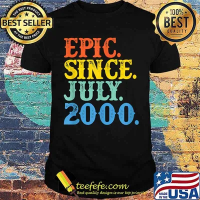 Epic Since July 2000 Vintage T-Shirt