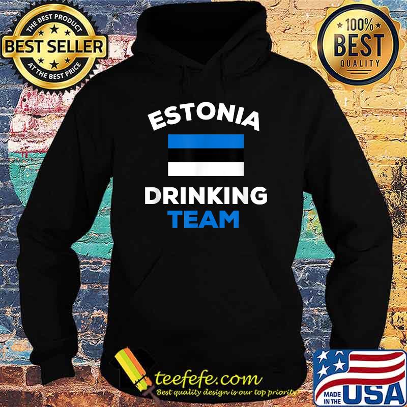 Estonia Drinking Team Flag Funny Beer Party T-Shirt Hoodie Estonia Drinking Team Flag Funny Beer Party T-Shirt Hoodie