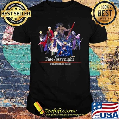Fates Stay Night Unlimited Workss Blades T-Shirt