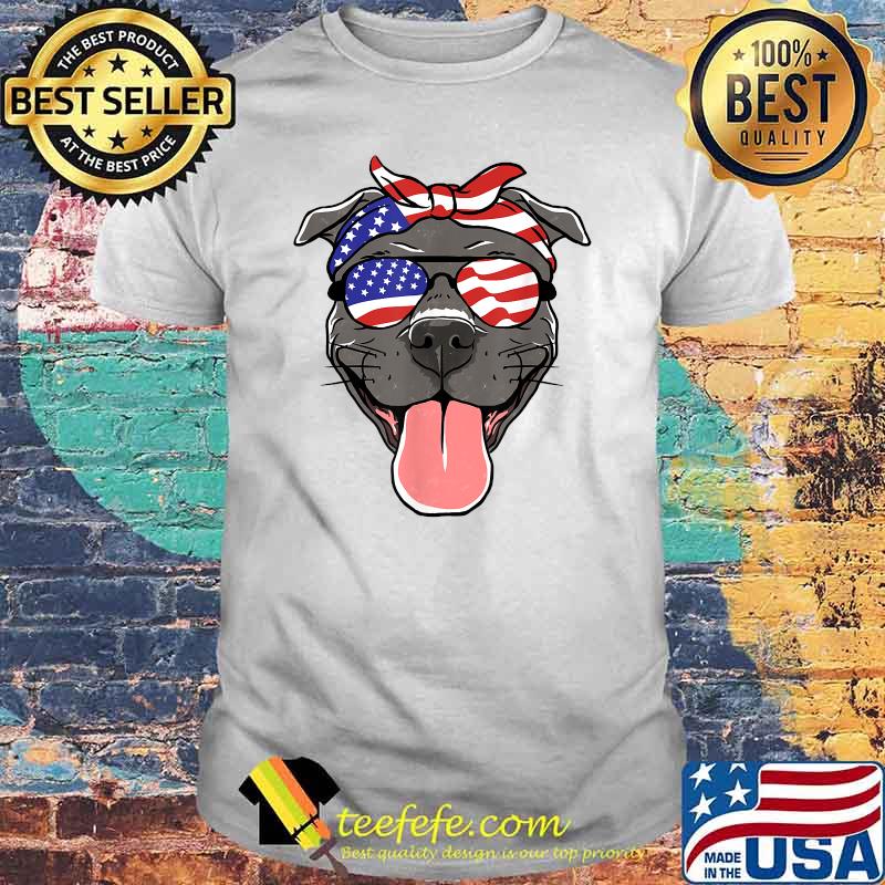 Fourth of July Dog Lovers Patriotic Pup T-Shirt